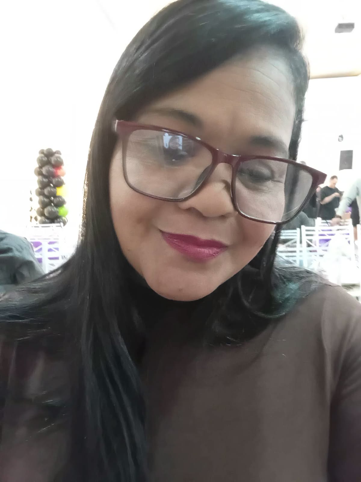 Selfie da corretora Ieda